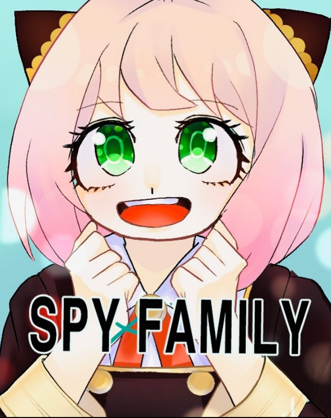 SPY×FAMILYのアーニャ描きました‼︎